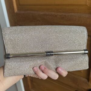 DVF 440 Rose Gold Envelope Clutch